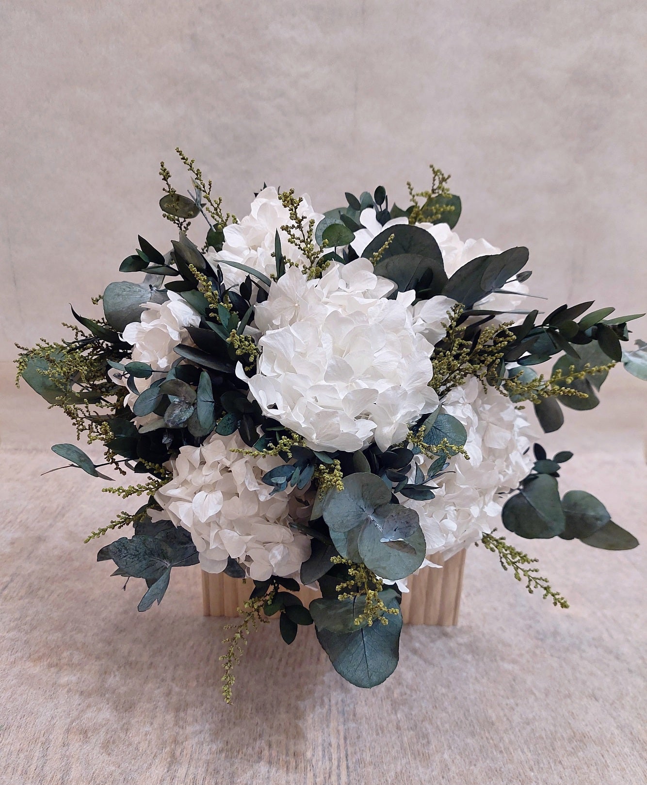 RAMO DE NOVIA PRESERVADO ISLA BLANCA