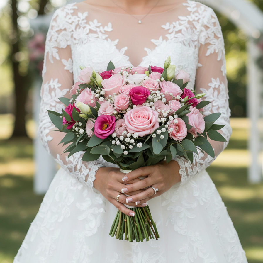 RAMO DE NOVIA NATURAL ROSITA