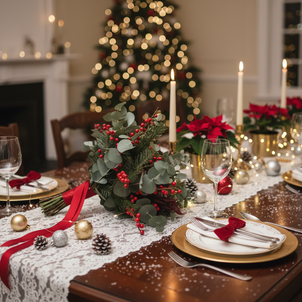 RAMO DE NOVIA NATURAL CHRISTMAS