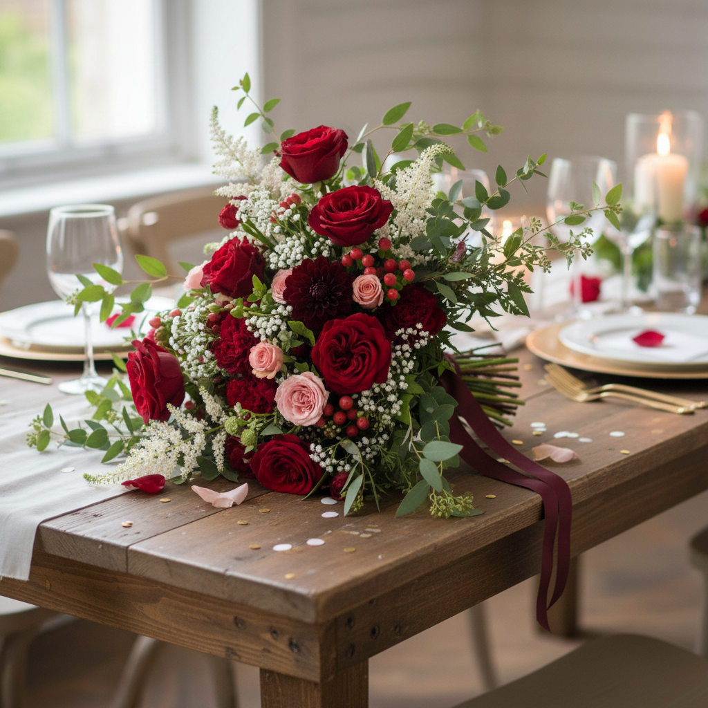 RAMO DE NOVIA NATURAL CALEDONIA