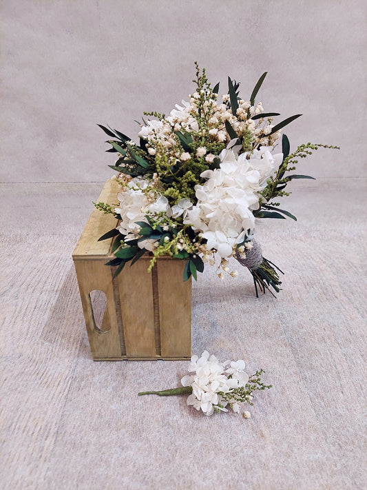 RAMO DE NOVIA PRESERVADO BRUNY