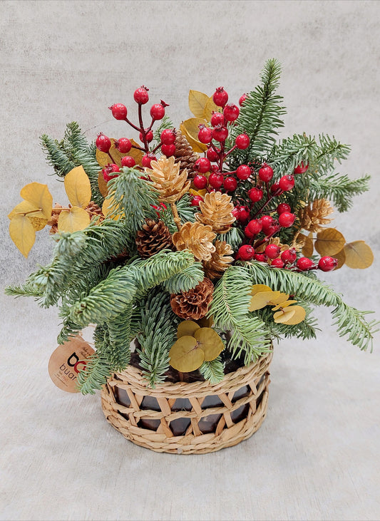 RAMO ESPUMILLÓN CON JARRÓN