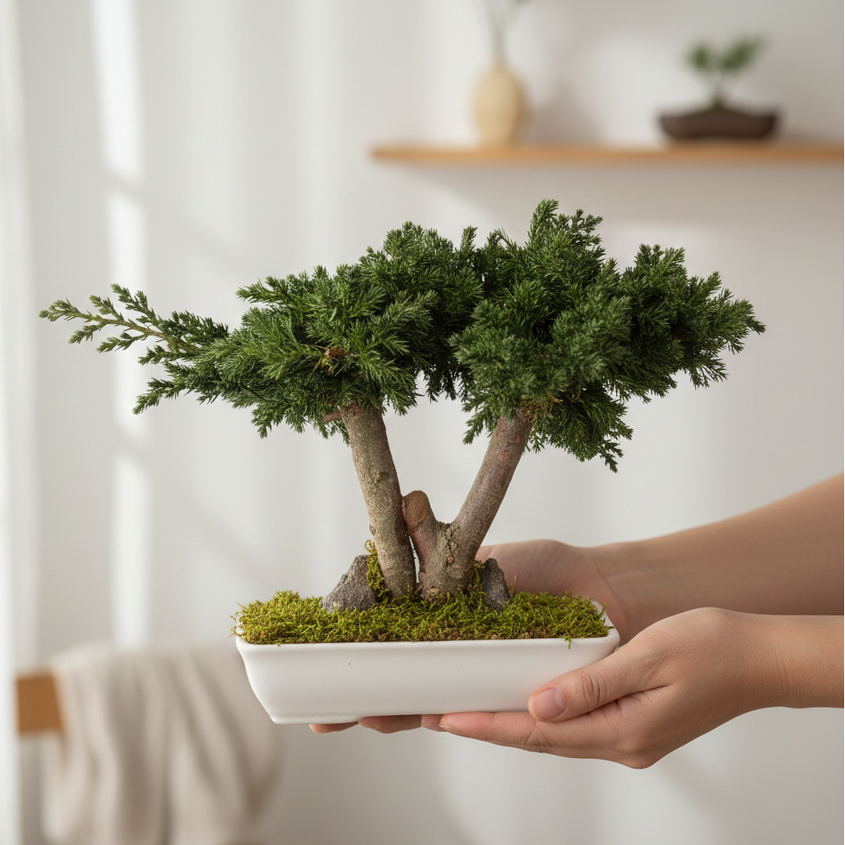 BONSAI PRESERVADO VERDE