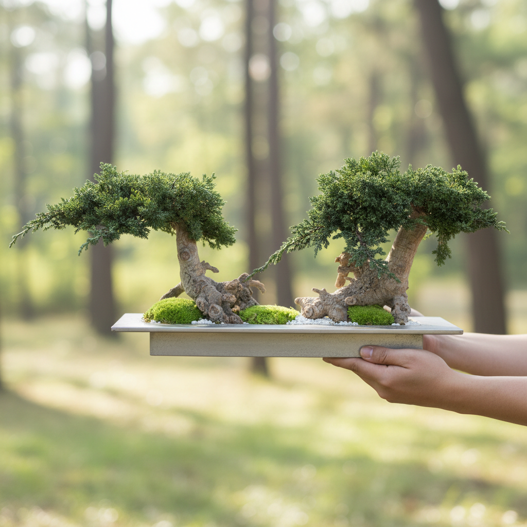 BONSAI PRESERVADO DOBLE VERDE