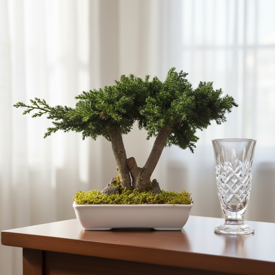 BONSAI PRESERVADO VERDE