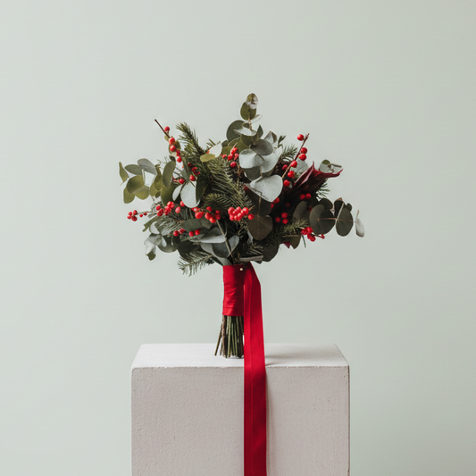 RAMO DE NOVIA NATURAL CHRISTMAS