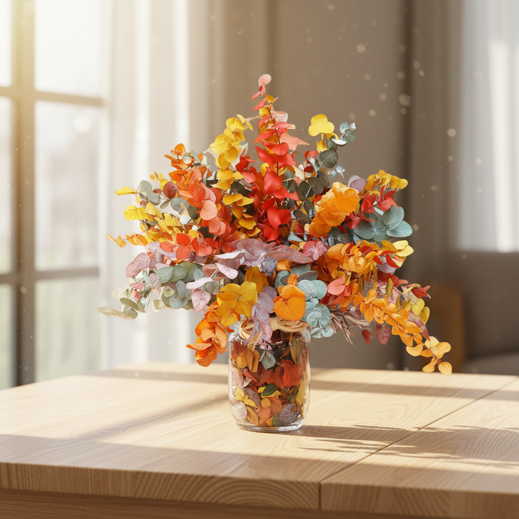 EUCALIPTO DE COLORES RAMO PRESERVADO