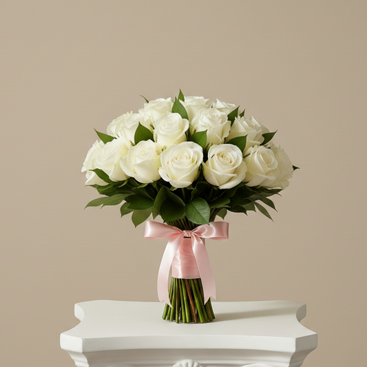 RAMO DE NOVIA NATURAL CLASSICA