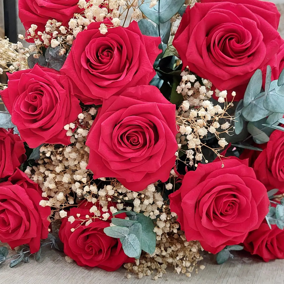 ROSAS ETERNAS PRESERVADAS PREMIUM RAMO